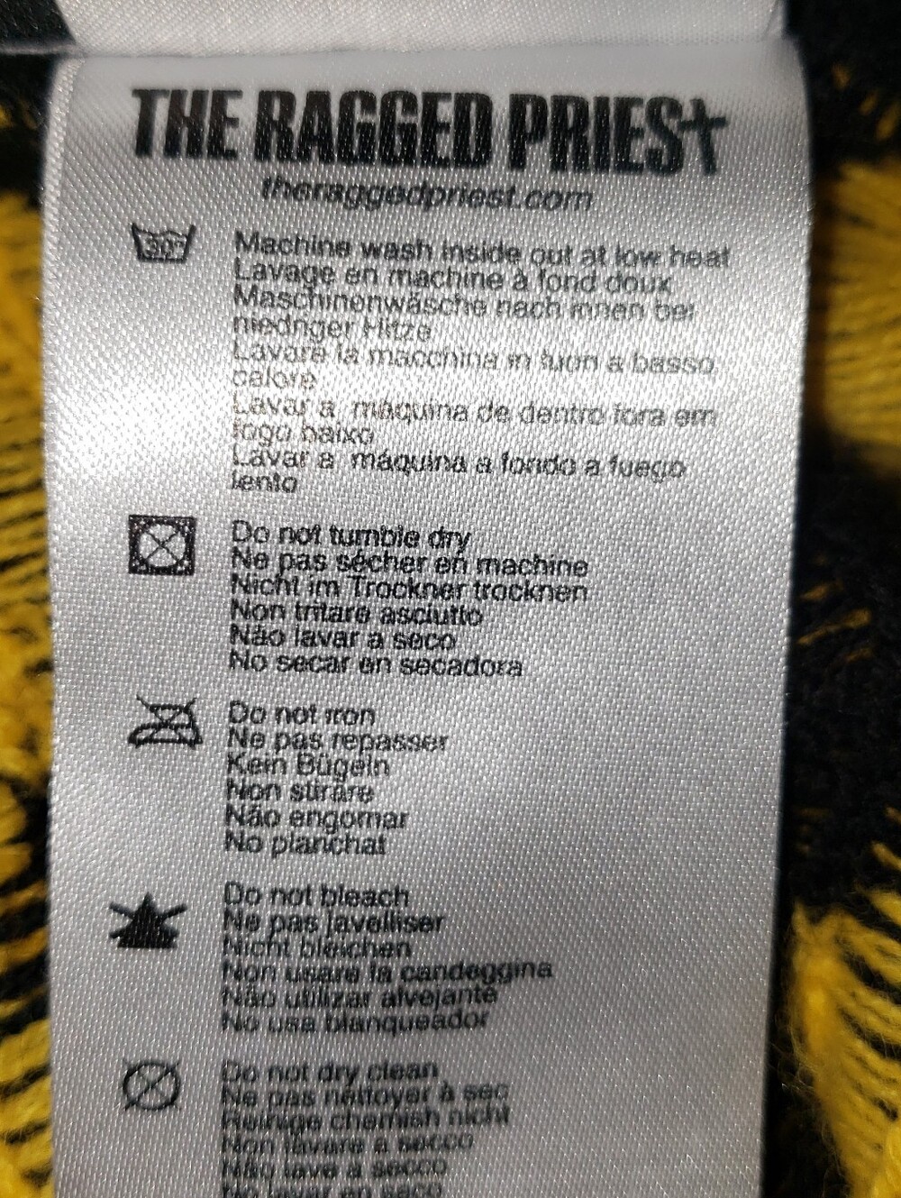 Ragged Priest Misery Sweater - Picture 6 of 9